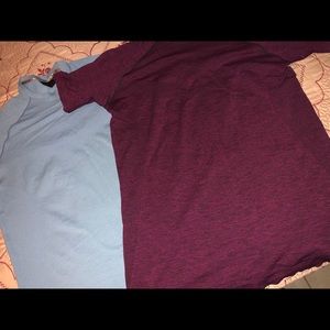 2 Alphalete Zenith Shirt. Size L.